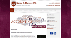 Desktop Screenshot of ndmurraycpa.com